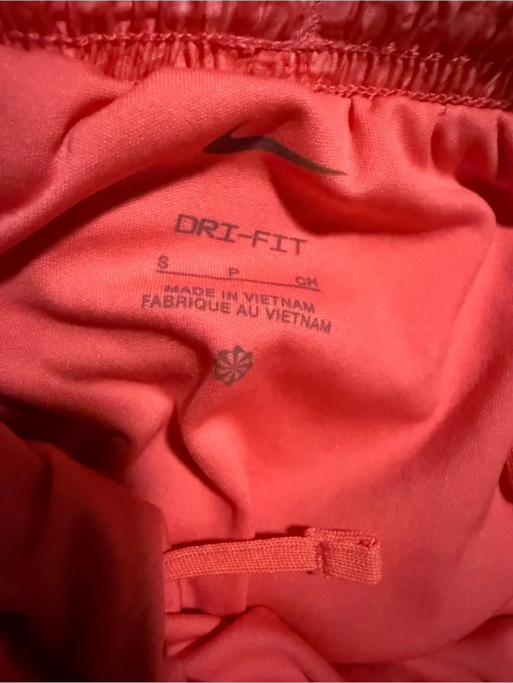 Nike Girls Pink Coral Athletic Tank and Shorts Set